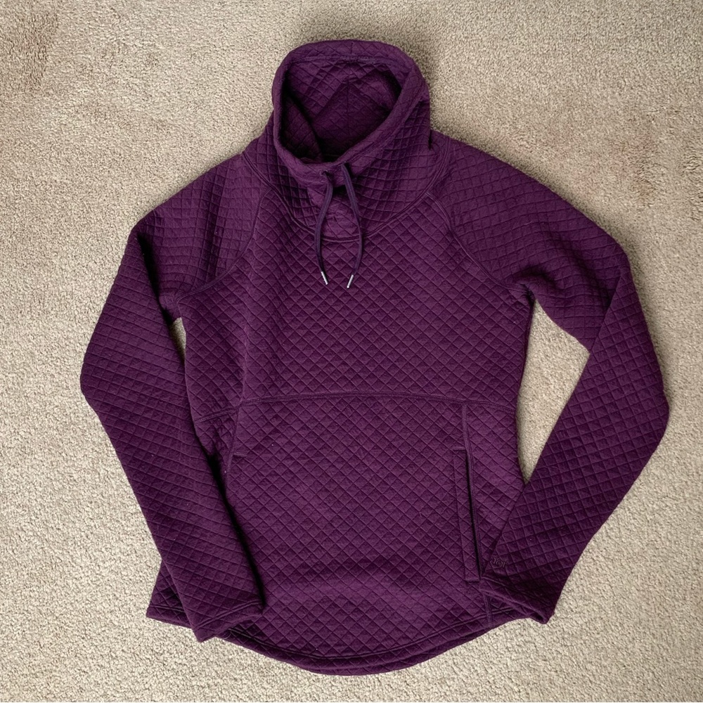 Purple Pullover Sweatshirt
